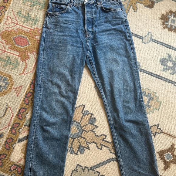 Reformation Cynthia High Rise Straight Jeans - Picture 3 of 5